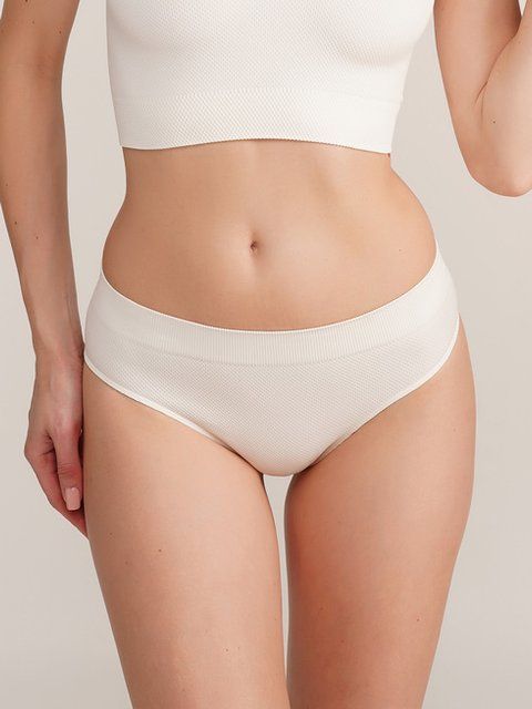 Жіночі трусики бразиліани BRIEFS GRAIN Джулія 0564 Слонова кістка S/M 0564blLXL фото VL 1