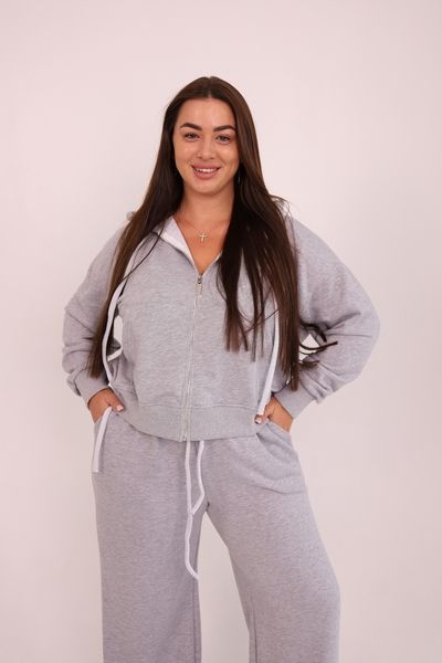 Женский костюм трехниткая кофта на молнии + штаны VL 0150 0150sir3XL4XL фото от Валентина Линджери