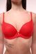 Жіночий бюстгальтер мереживний з гелевим пуш-ап В 7261 Червоний 7261che80B фото VL 12