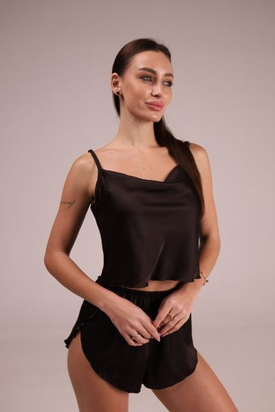 Женская пижама шелк Армани майка + шорты VL 055 0552XL фото от Валентина Линджери