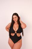 Женский купальник слитный 8349 8349bl3XL фото Valentine Lingerie