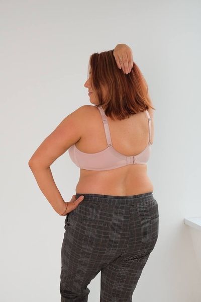Женский бюстгальтер гладкий и тонкий поролон Е 6483 6483pu95E фото VL 2