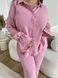 Жіночий костюм сорочка+штани жатка VL 0142 Пудровий 0142puXL2XL: Жіночий костюм сорочка+штани жатка VL 0142 Пудровий фото від Валентина Лінджері  2