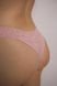 Женские трусики бразилианы в рубчик с кружевом 6674 6674puLXL фото VL 2