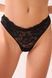 Жіночі трусики мереживні бразиліани 2331 Чорний 2331blXL фото VL 8