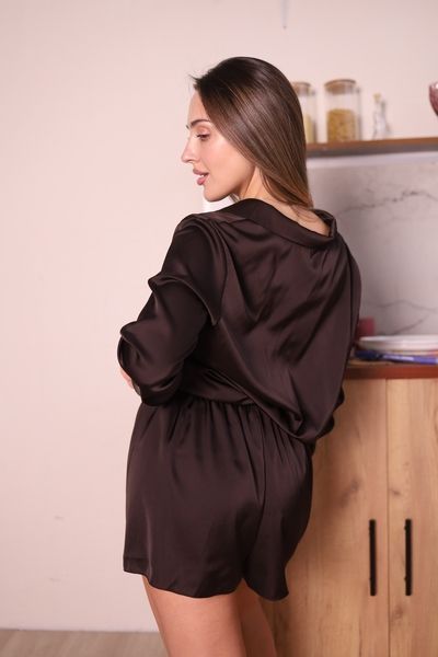 Женская пижама рубашка+шорты Шелк Армани VL 0179 0179korXL2XL фото от Валентина Линджери